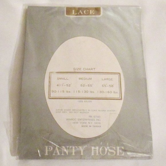 BUNDLE OF VINTAGE HOSIERY (6) PAIR (DARK COLORS) - Picture 11 of 14